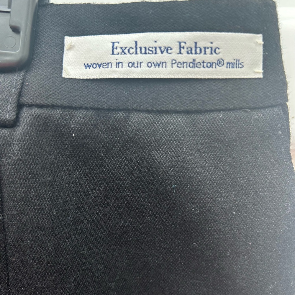 Pendleton Lined women’s Dress Pants | Virgin Wool | Black | size 12 - Picture 2 of 8